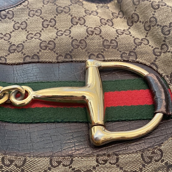 Authentic Gucci bag is Used and bought it here in poshmark. - Picture 6 of 8
